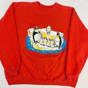 Vintage Penguin Crewneck Sweater